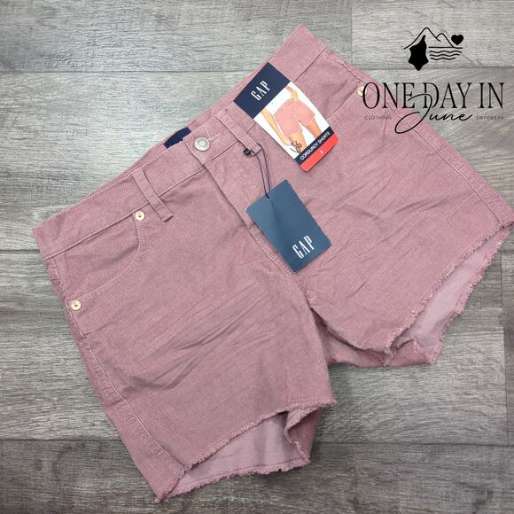 Gap Corduroy Shorts Size 2 - Picture 1 of 7